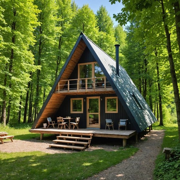 Découvrez cette Cabane Atypique pour un Camping Près de Lyon Inoubliable !
